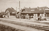 Bahnhof Brunshaupten 1911
